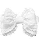 white bow